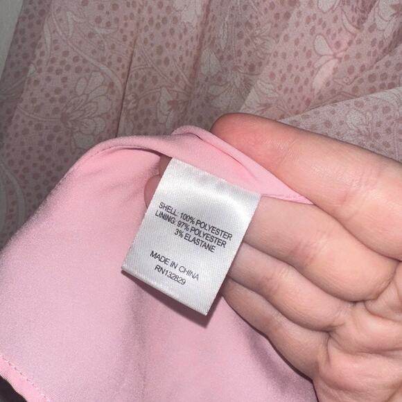 Tularosa Nola Top Dylan Orchid Floral Pink Blouse Size Medium - Picture 6 of 7